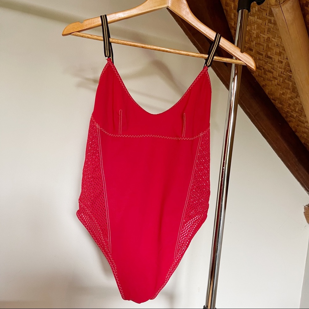 Stella McCartney Red One-Piece Swimsuit
